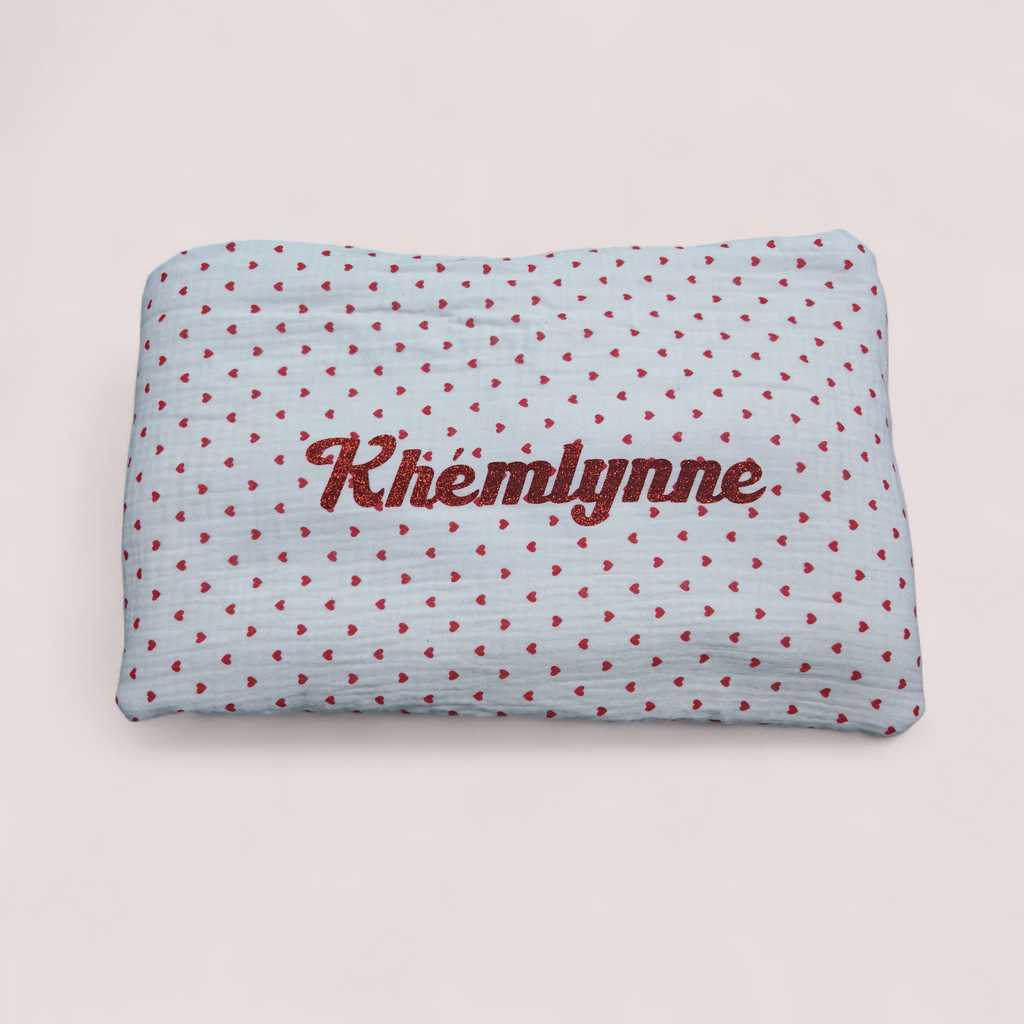 Couverture enfant personnalisé.