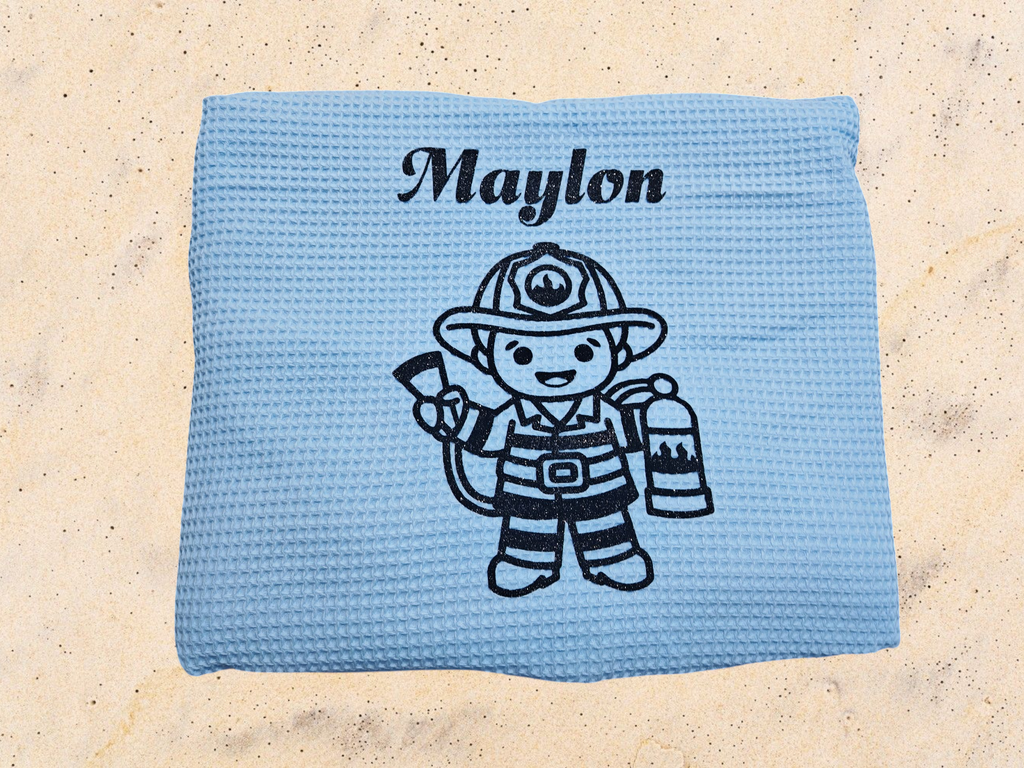 Couverture enfant personnalisé.